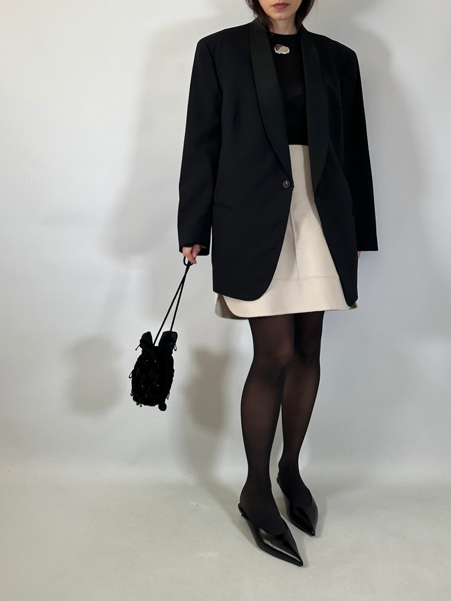Max Mara Wool Mini Skirt