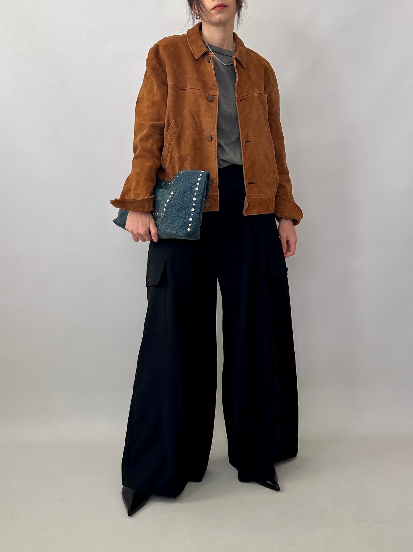 Real suede vintage jacket