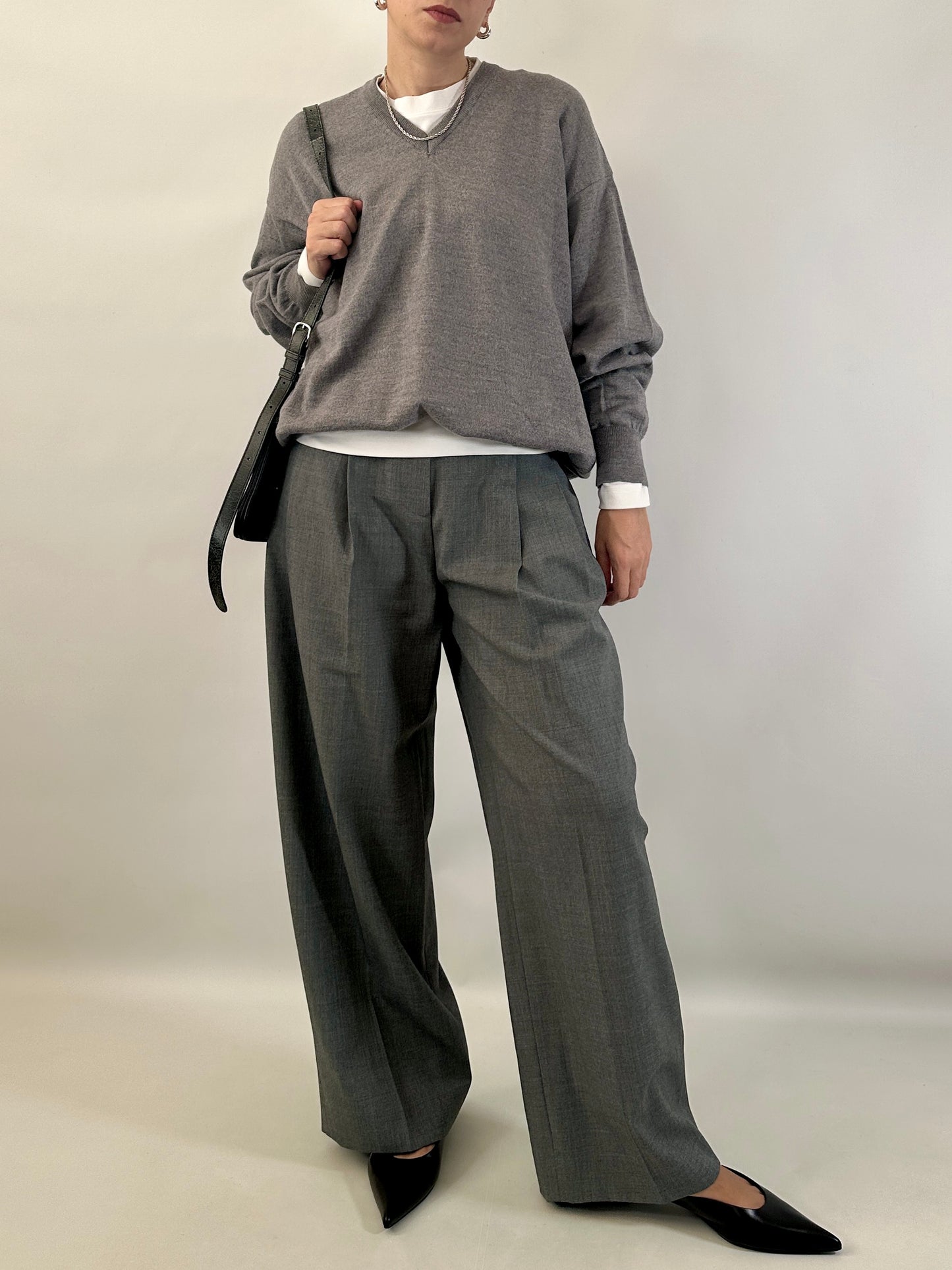 Essential pure wool sweater