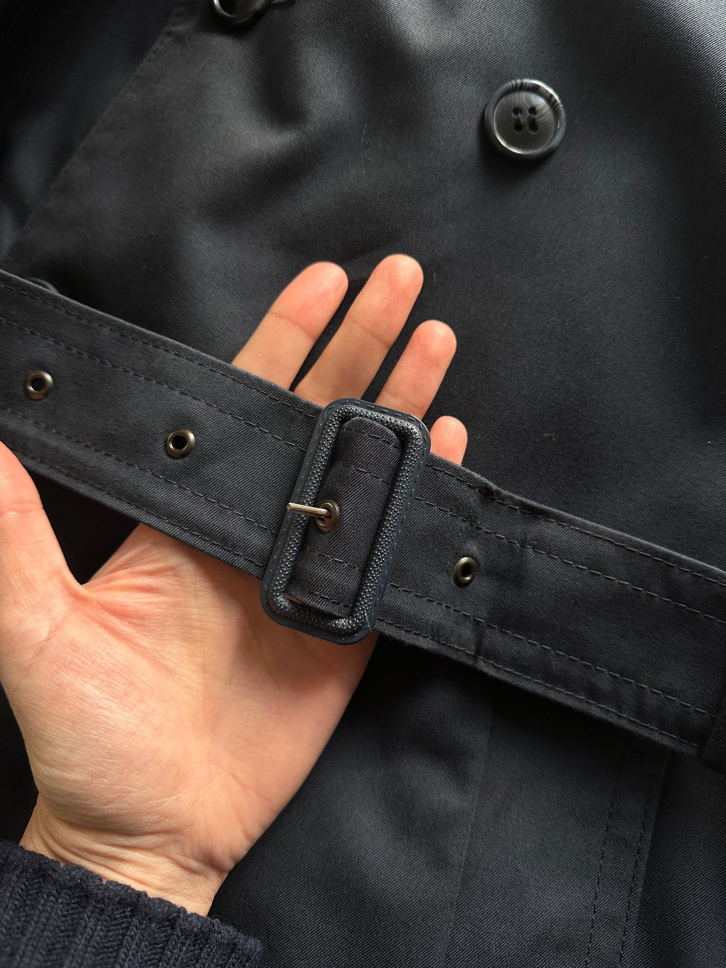 Classic Trench Coat with Removable Wool Lining