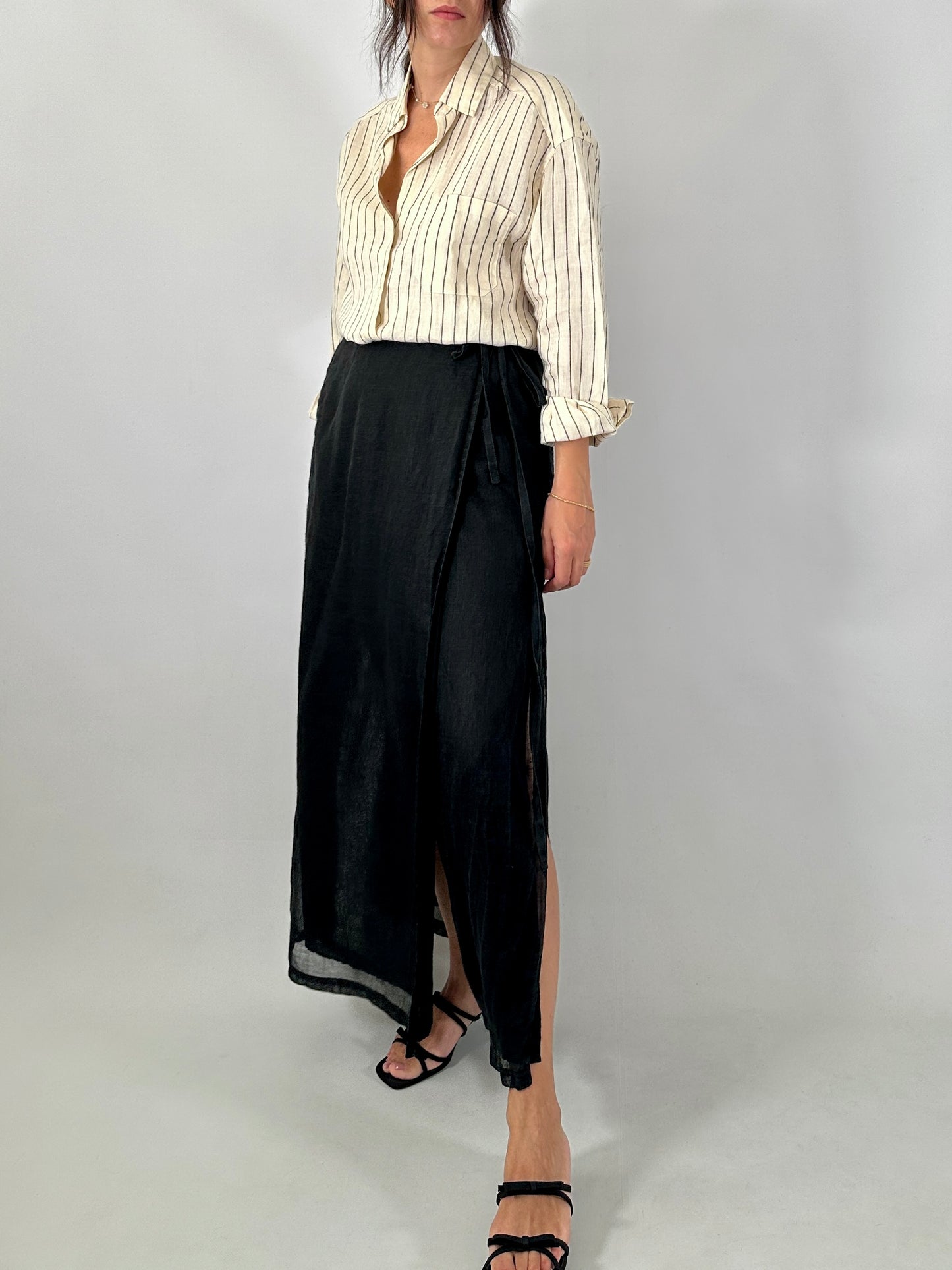 Weekend Max Mara striped linen shirt