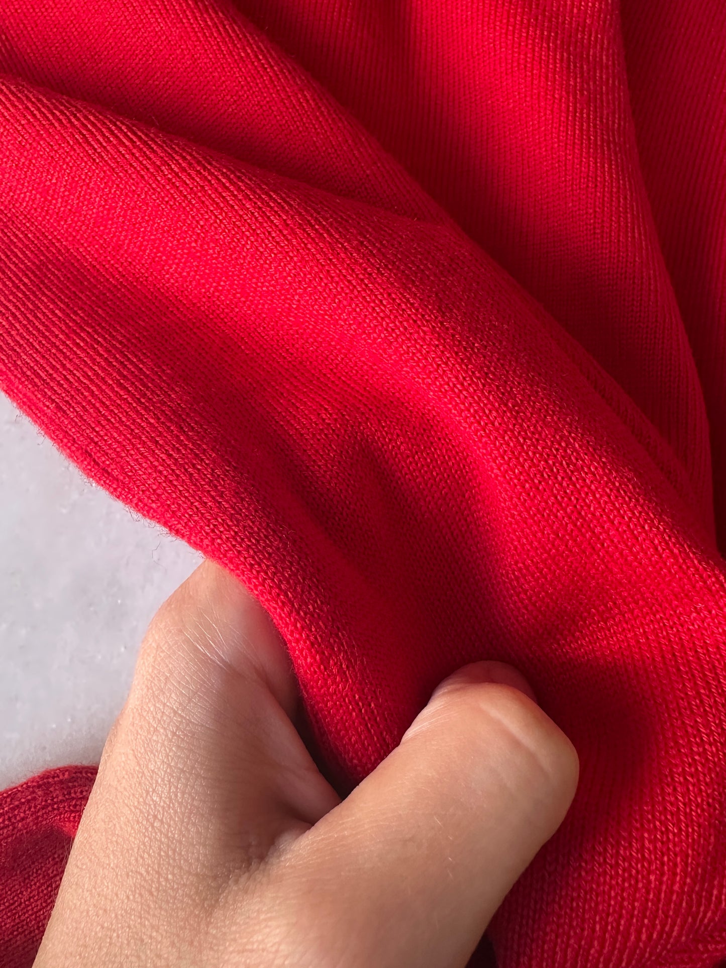 Essential red sweater