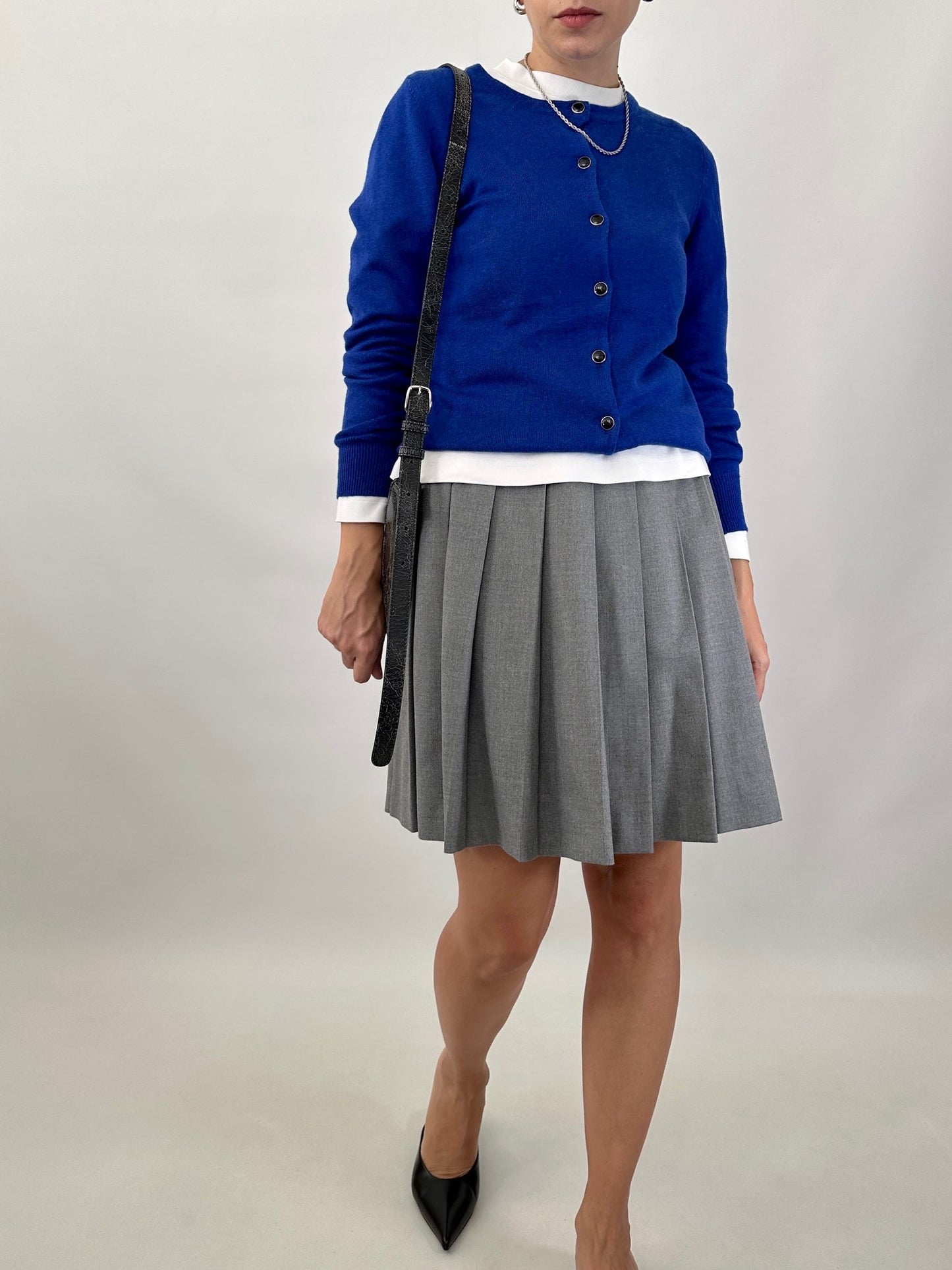 Cashmere and silk slim cardigan