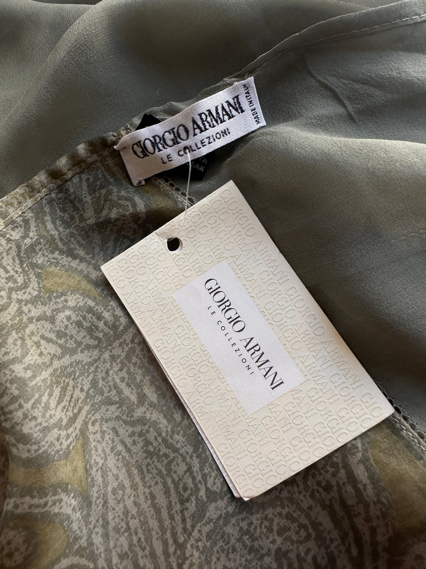 Giorgio Armani pure silk scarf