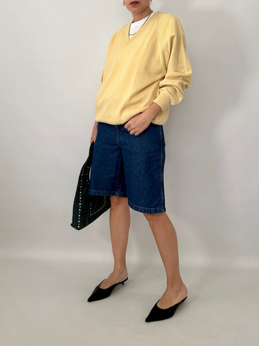 Yellow vintage sweater