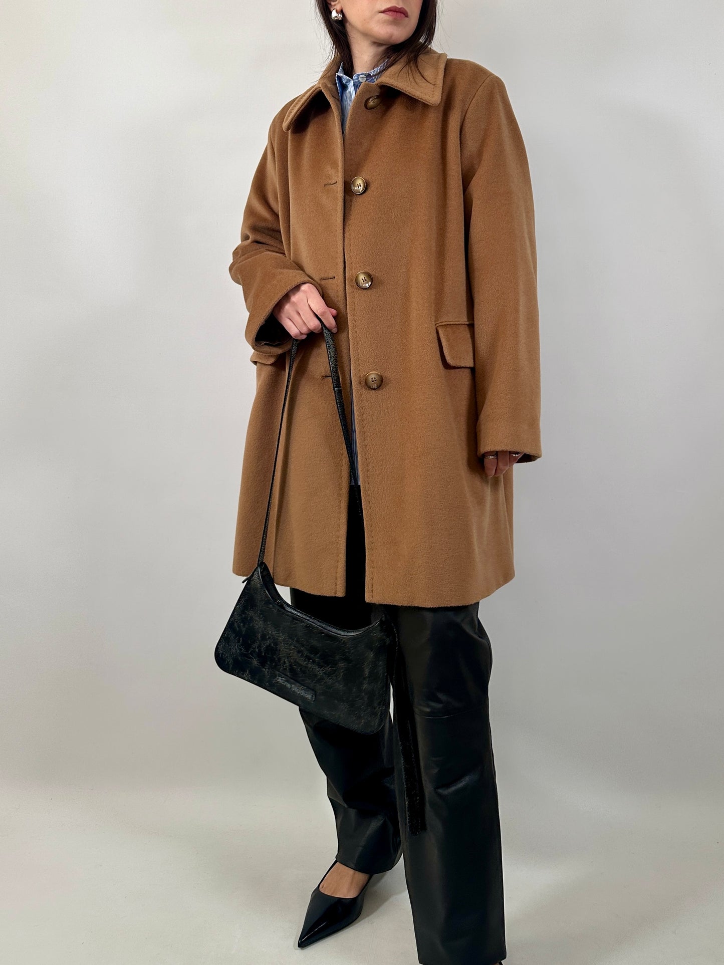 Mid-lenght Piacenza Wool Coat