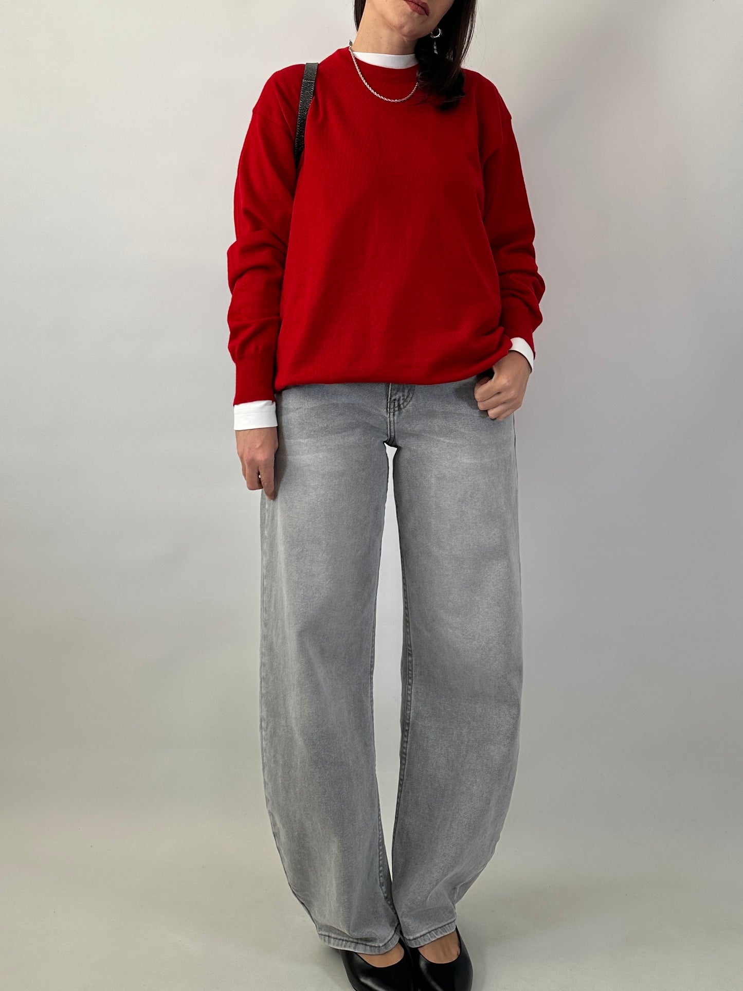 Essential red sweater