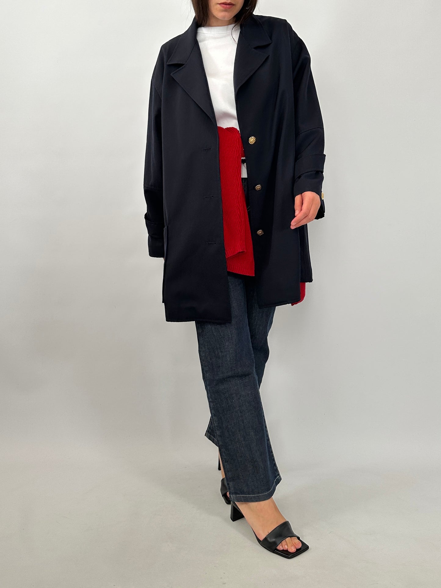 Vintage Lightweight Navy Jacket