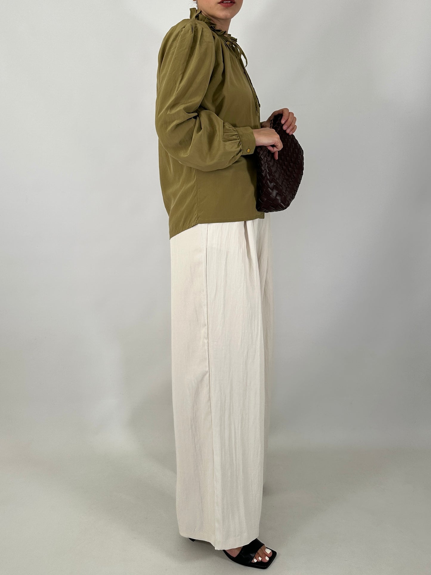 Vintage pure silk shirt