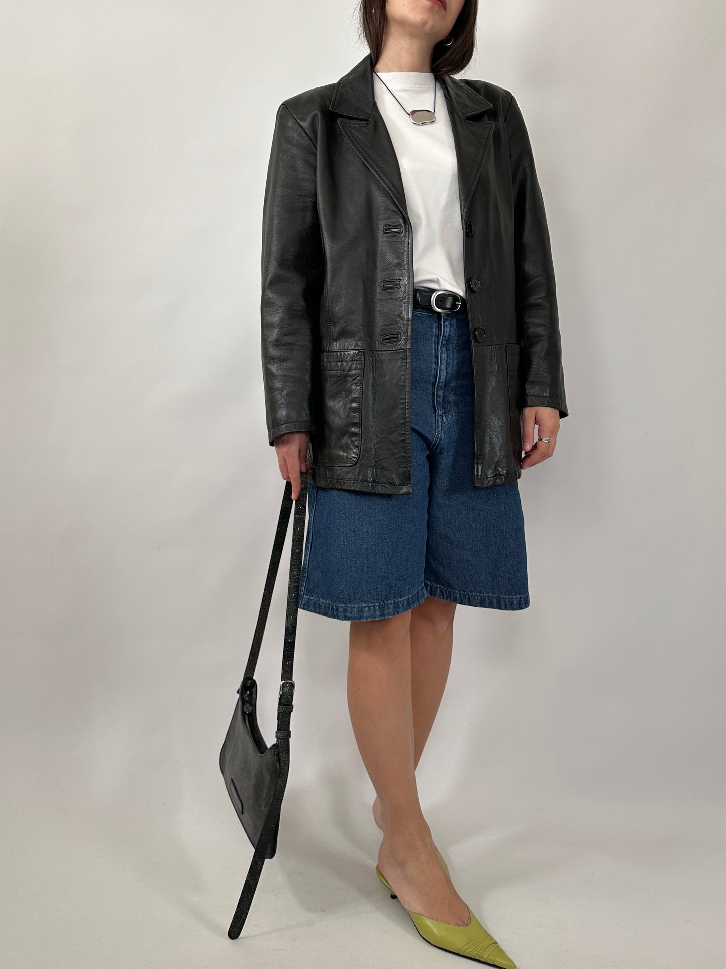Vintage Classic Leather Jacket