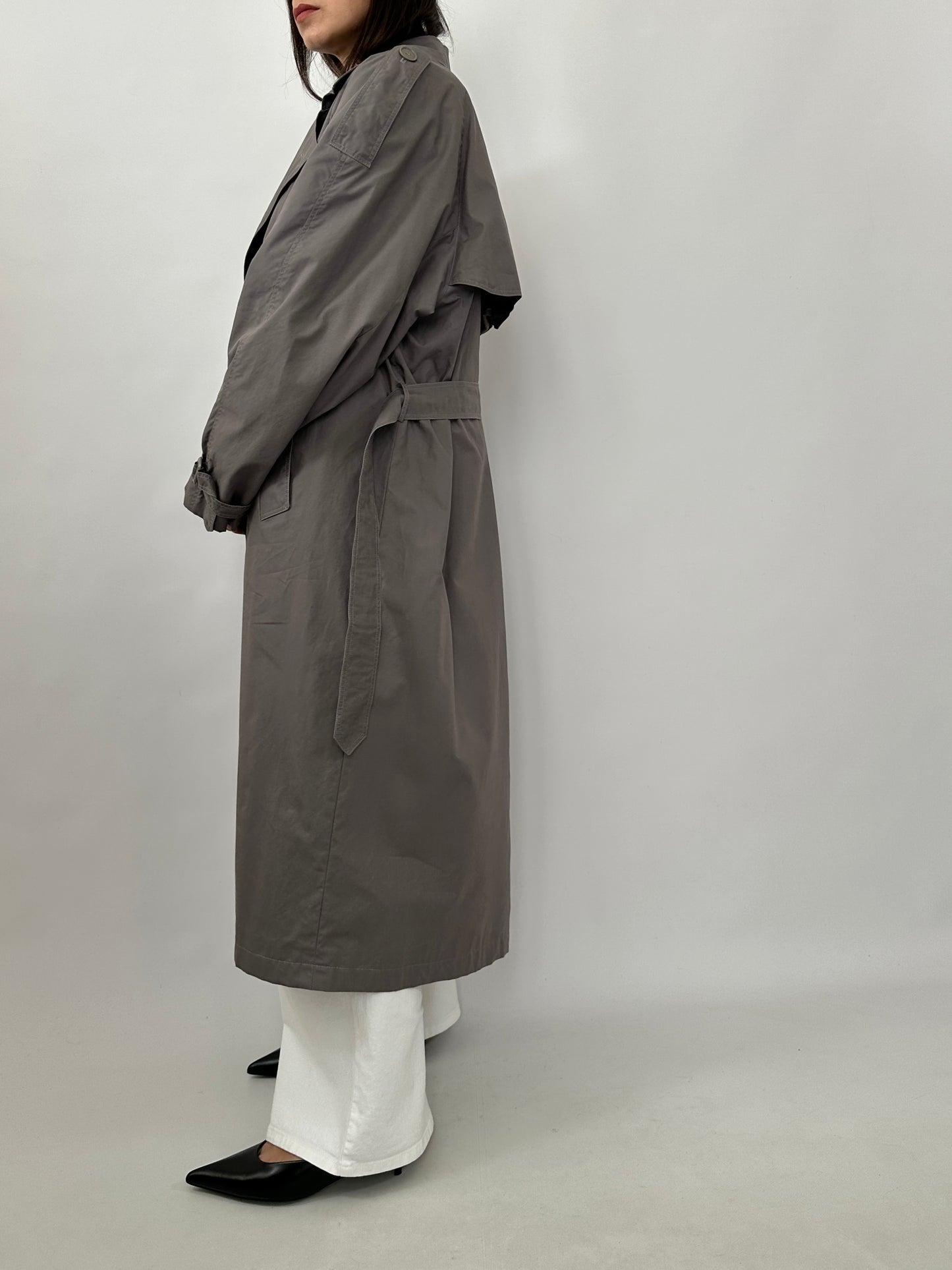 Vintage Pure Cotton Trench Coat