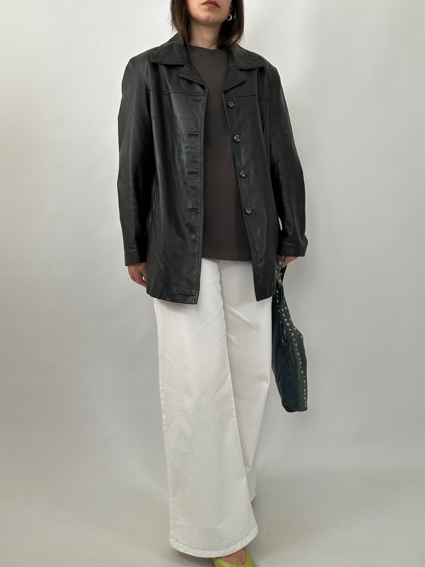 Vintage Soft Nappa Leather Jacket