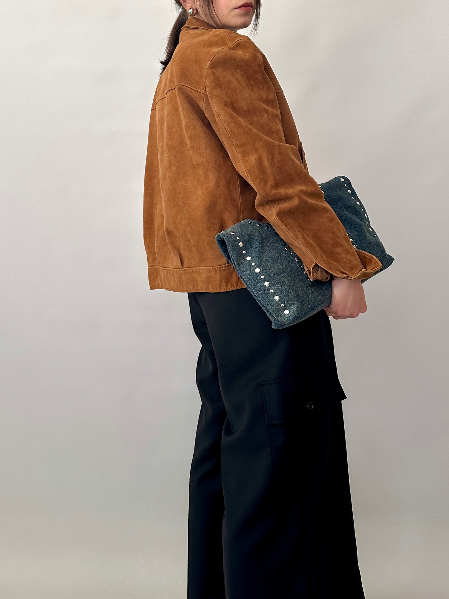 Real suede vintage jacket