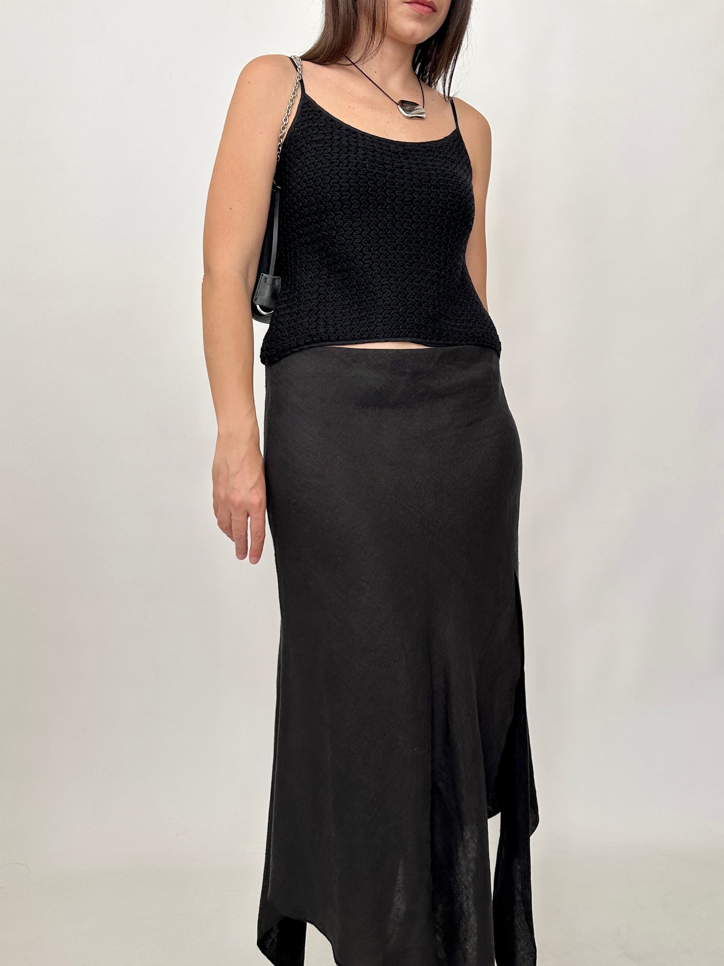 Armani Textured Knit Cami Top