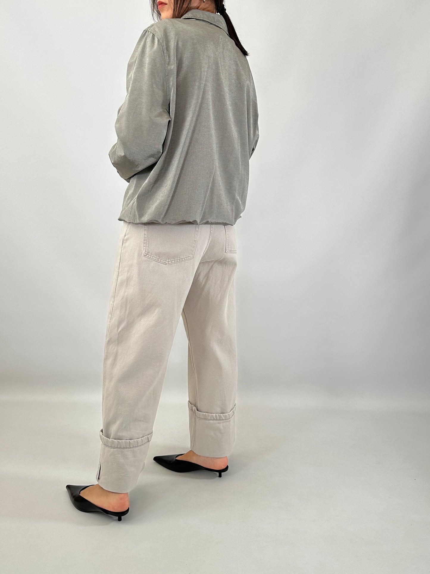 Bomber-style vintage shirt