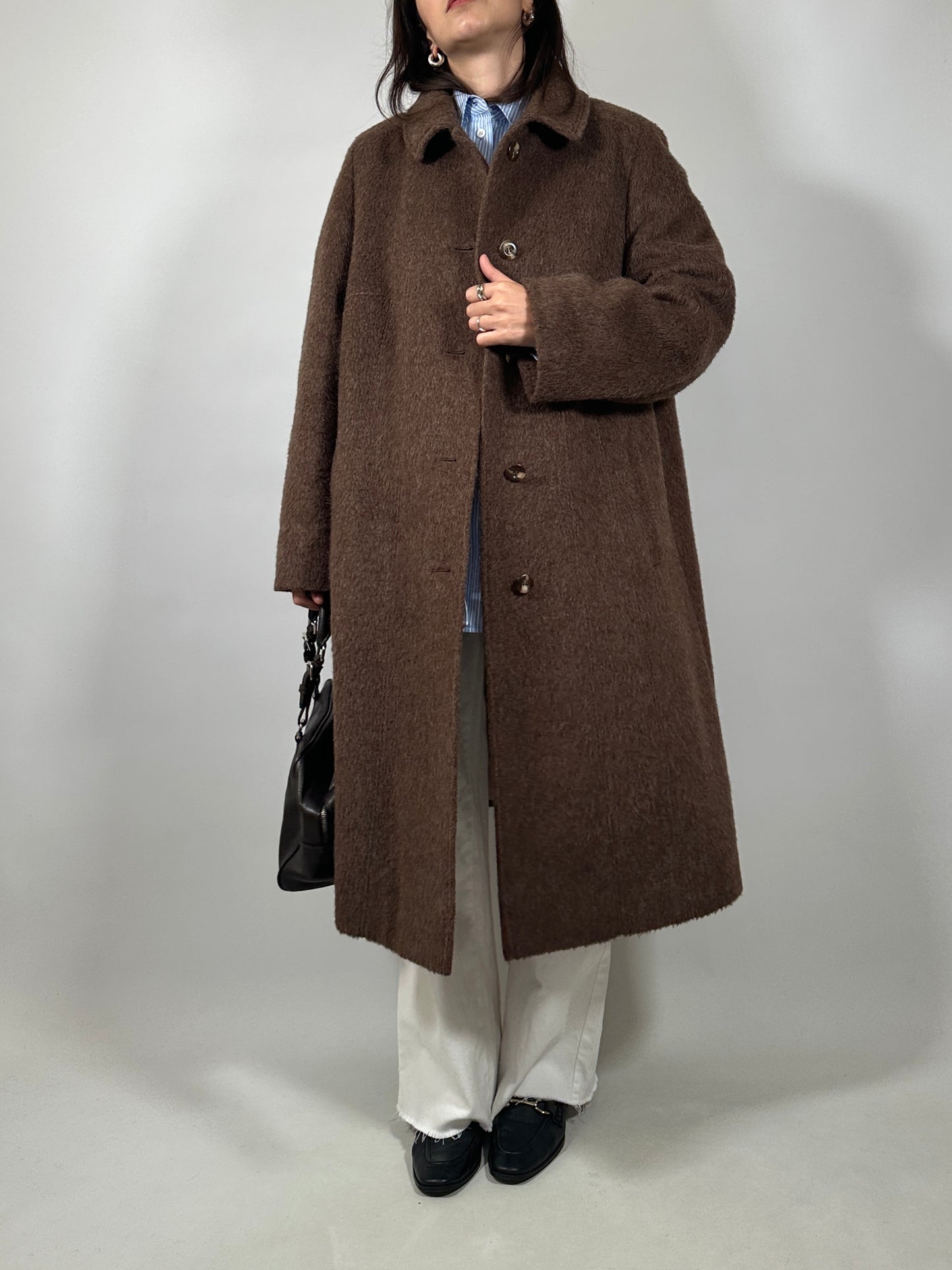 Vintage Llama Wool Coat