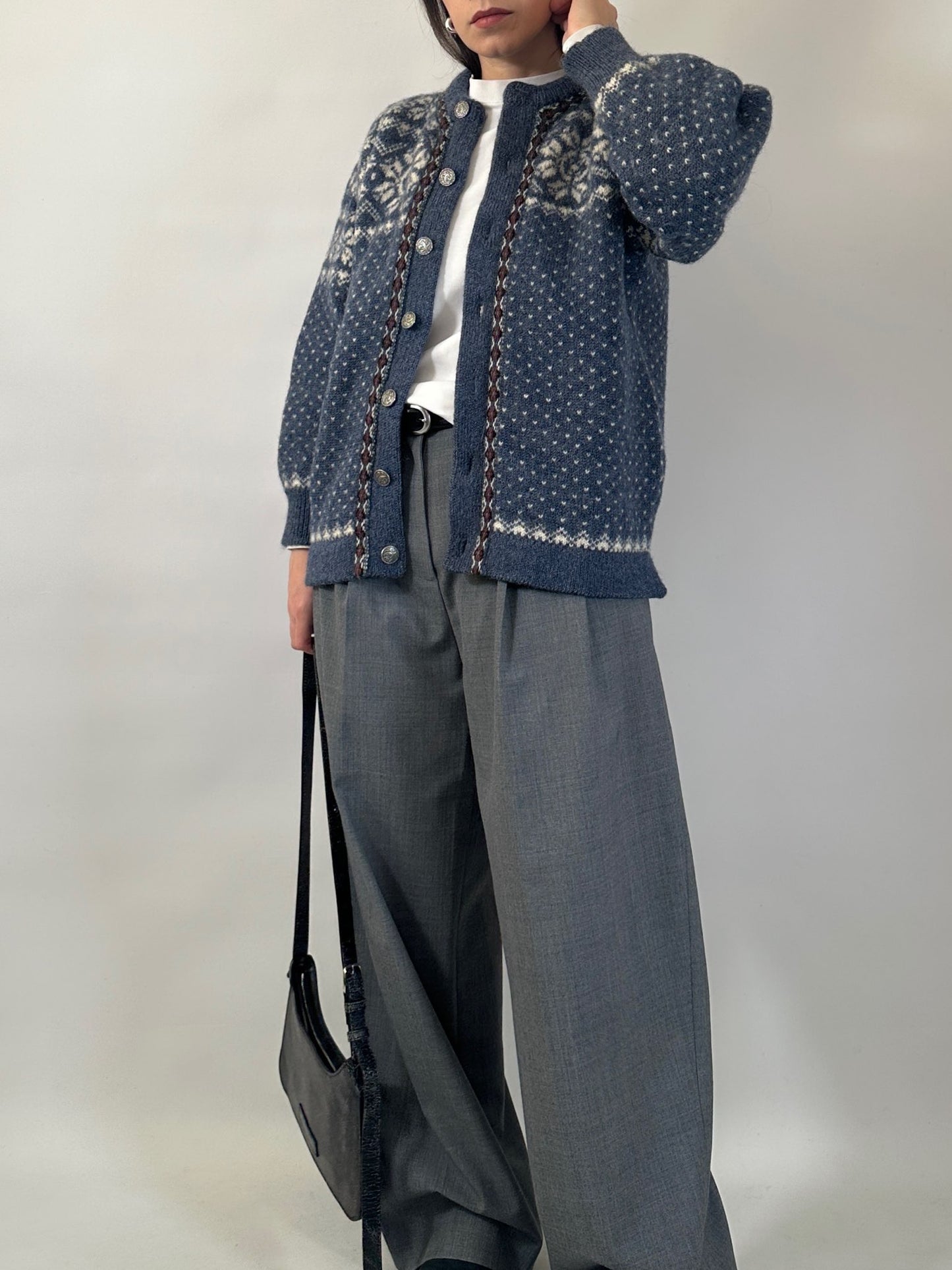 Norwegian Pure Wool Cardigan Jacket
