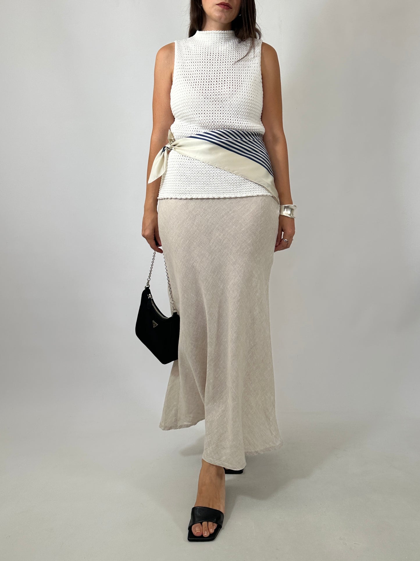 Cotton Knit Sleeveless Top