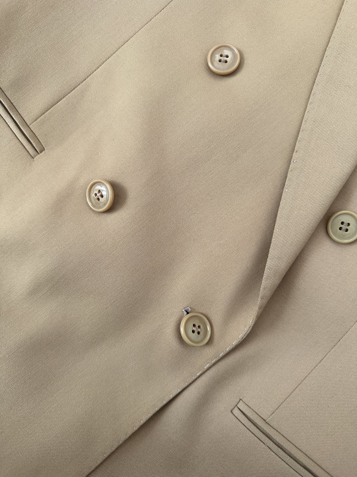 Double-breasted vintage blazer