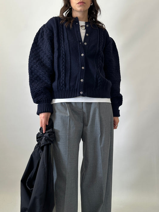 Vintage Austrian wool cardigan/jacket