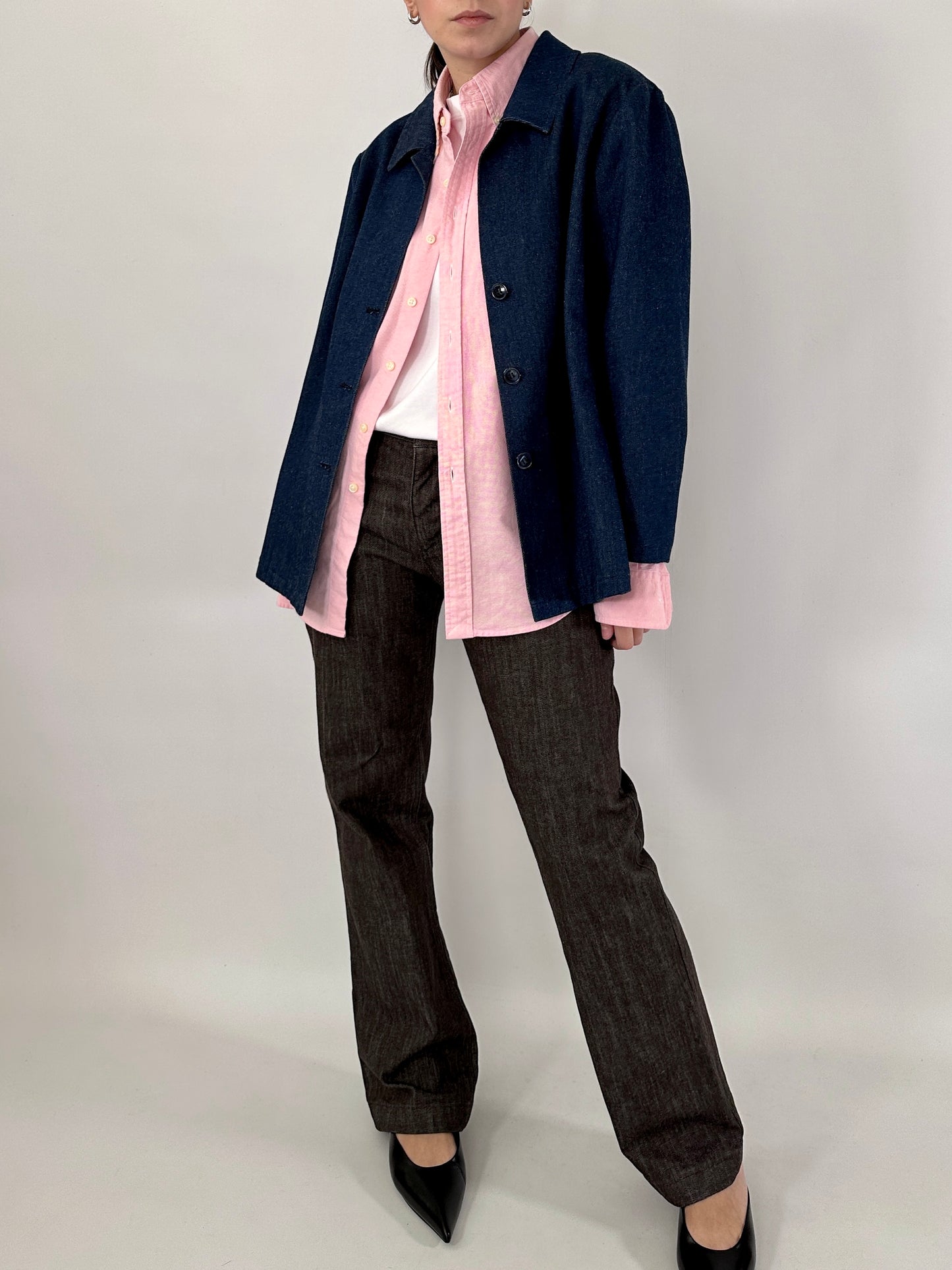 Tailored denim jacket