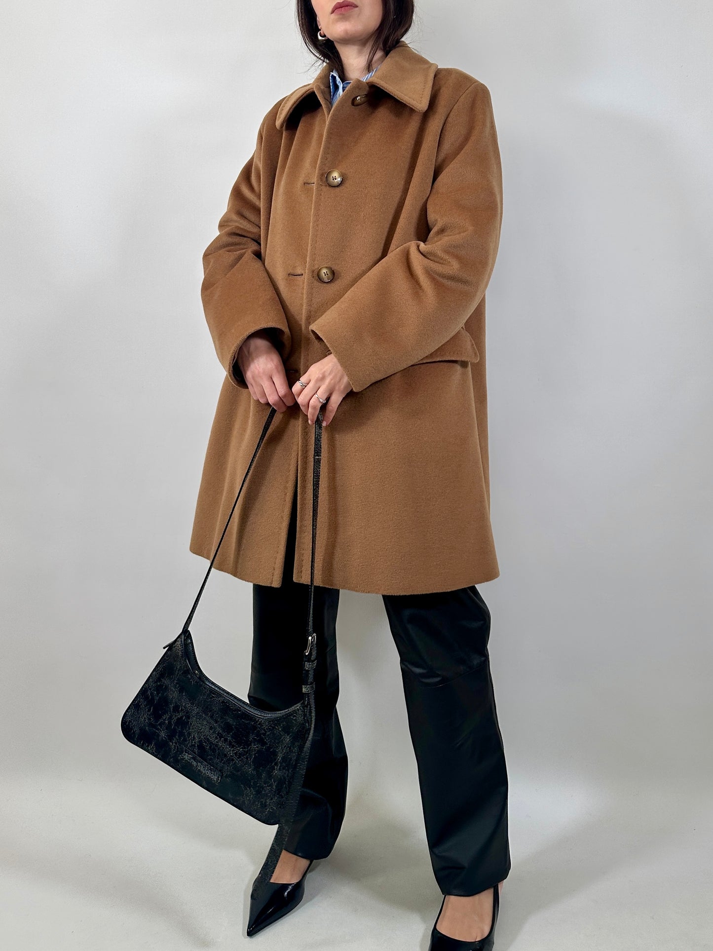 Mid-lenght Piacenza Wool Coat