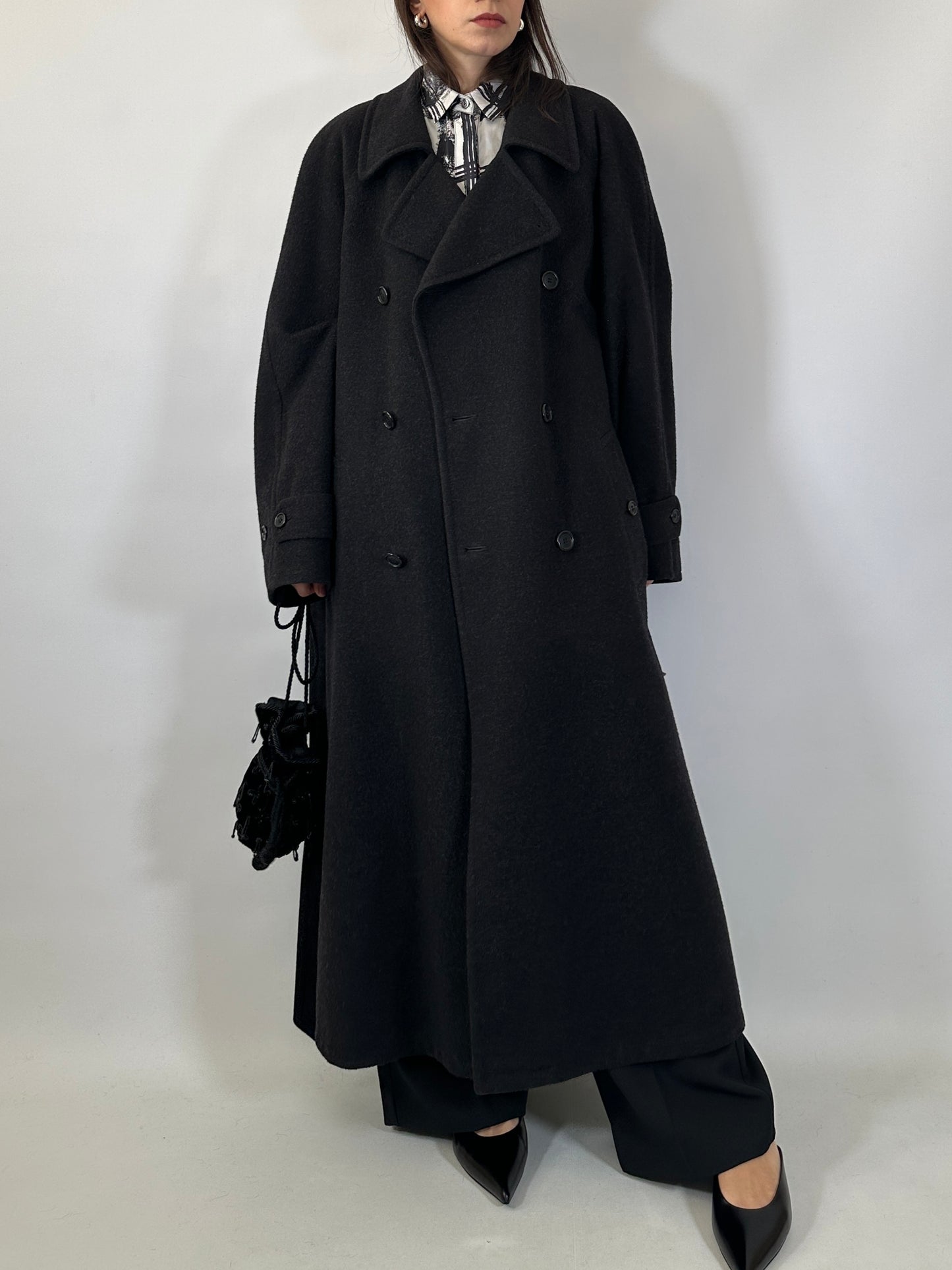 Pierre Cardin Vintage Wool & Cashmere Long Coat