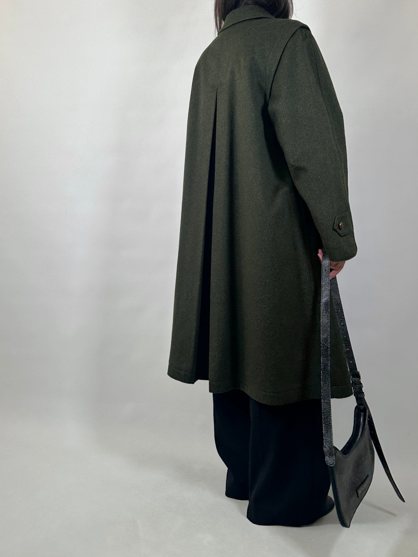 Original Green Loden Wool&Alpaca Coat