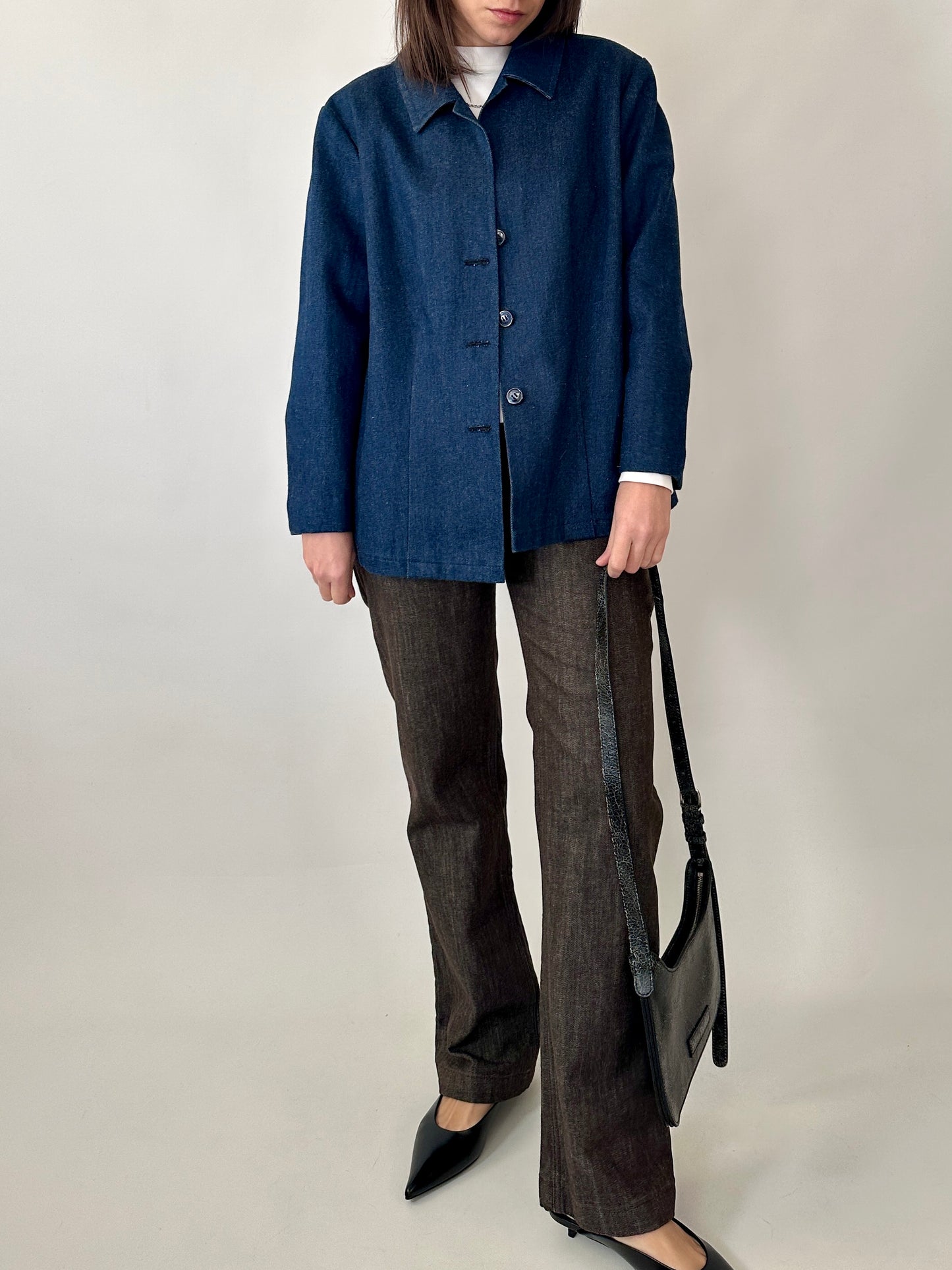 Tailored denim jacket