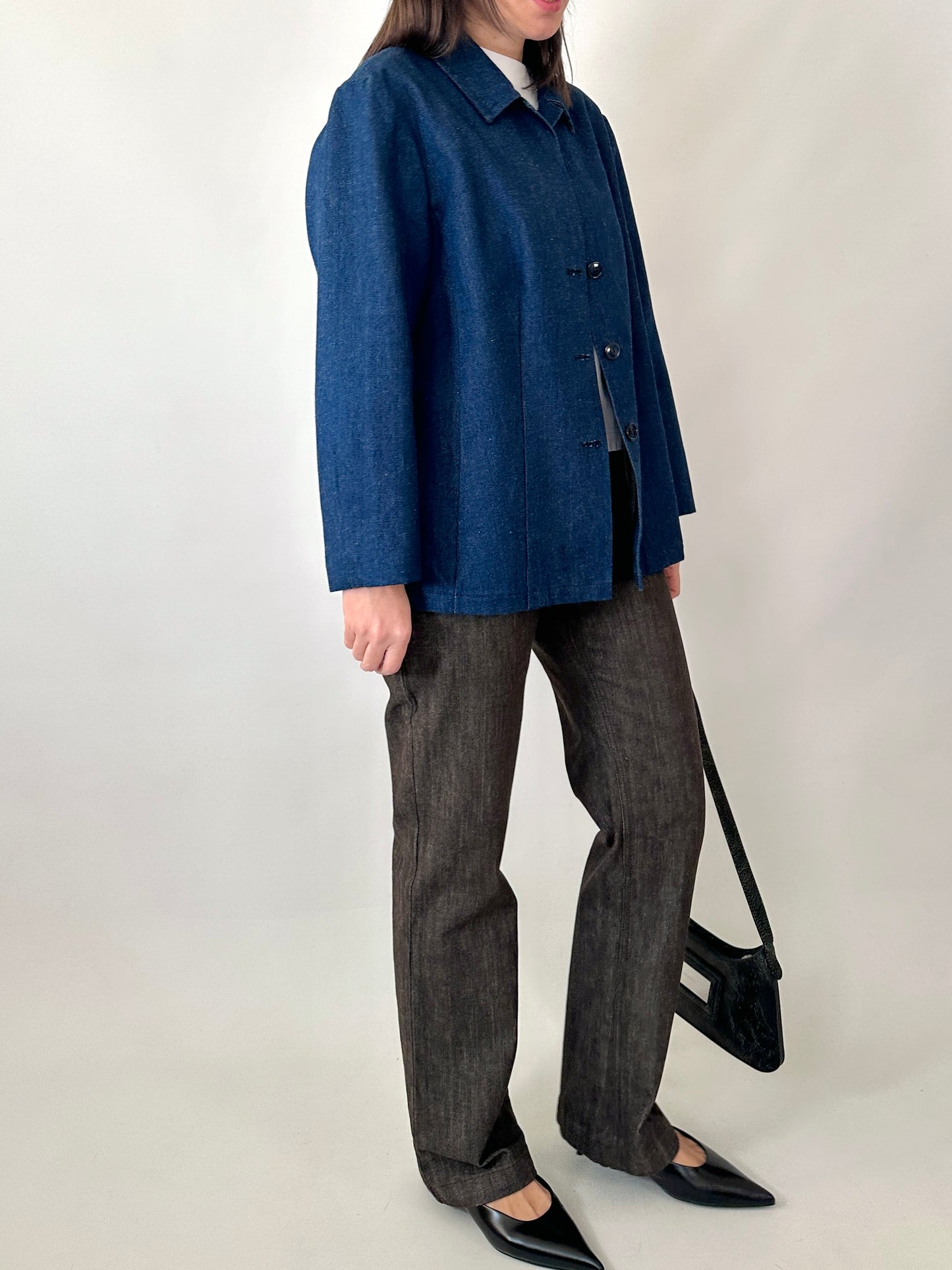 Tailored denim jacket