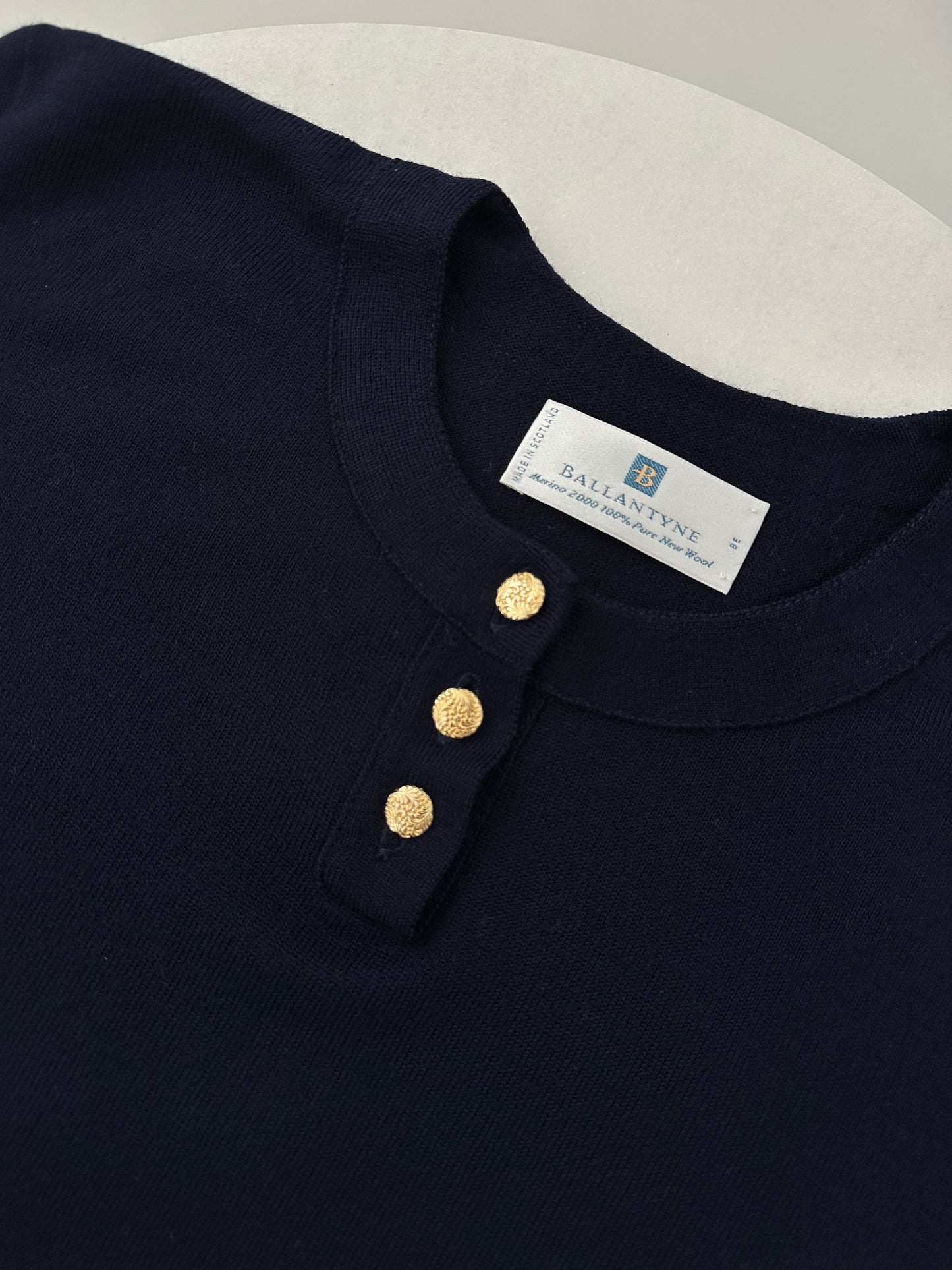 Ballantyne fine wool sweater