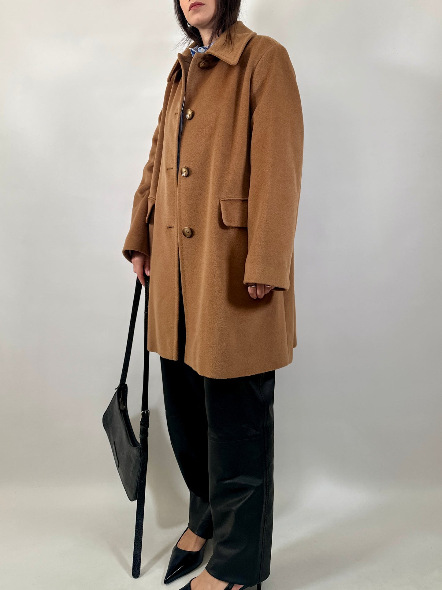 Mid-lenght Piacenza Wool Coat