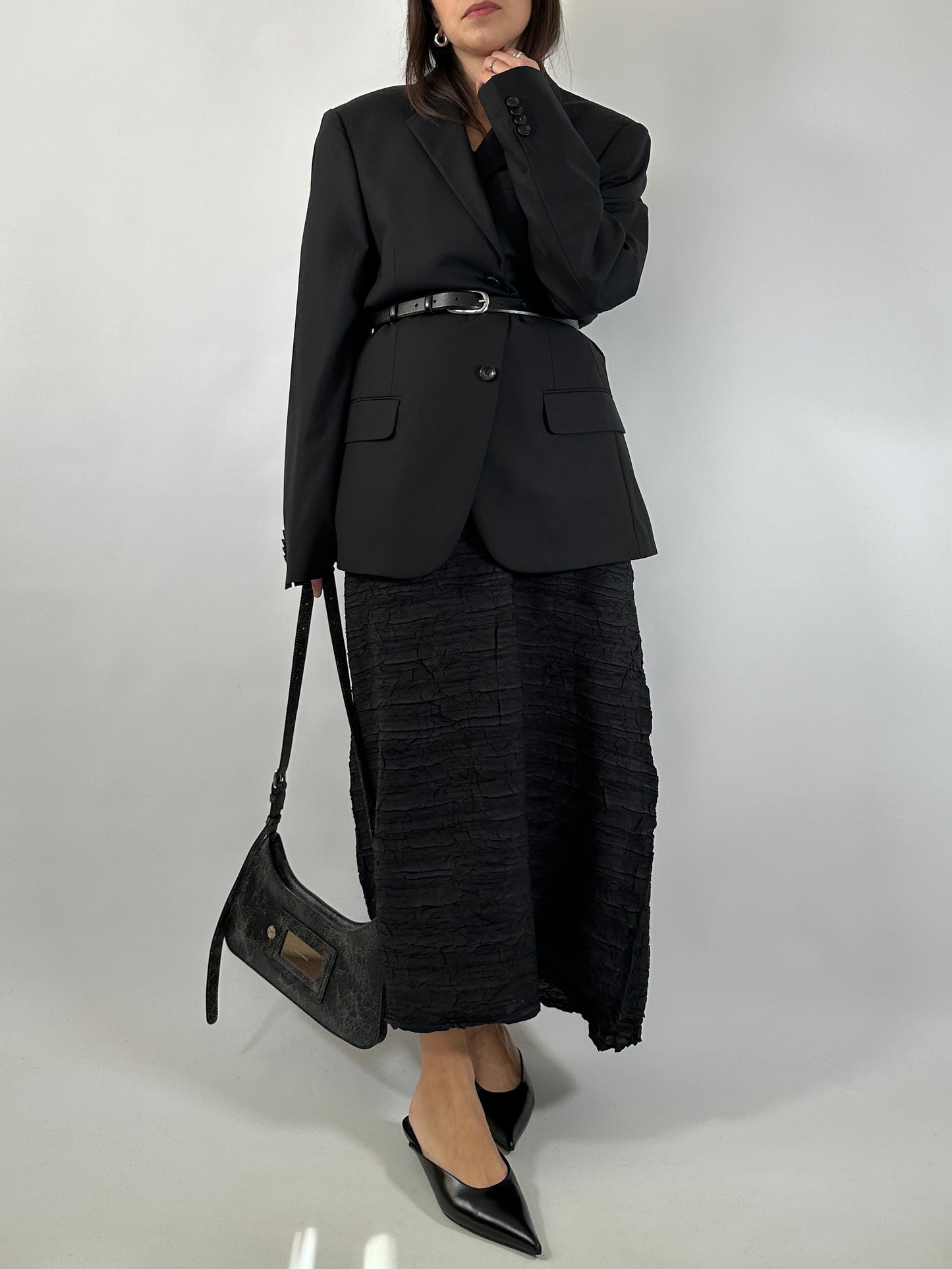 Classic Tailored Black Blazer