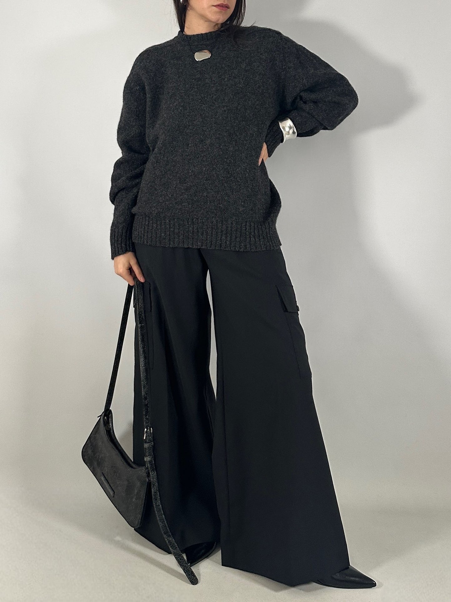 Pure new wool sweater