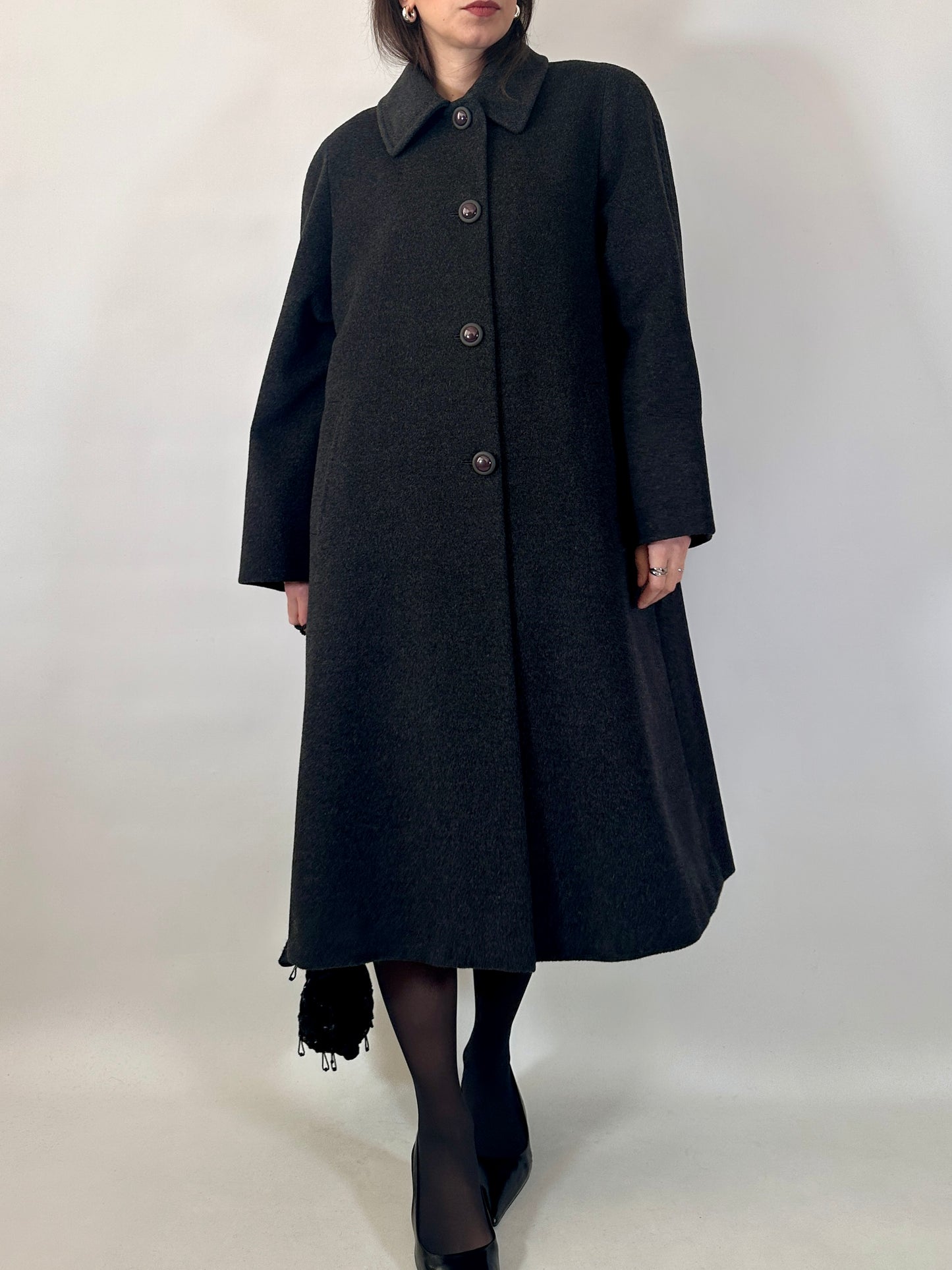 Vintage Wool & Cashmere Coat