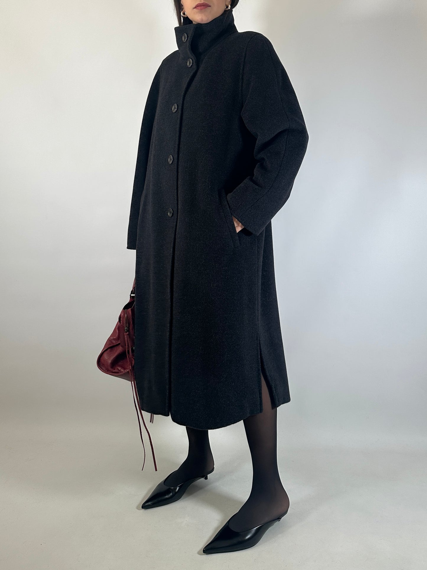 Vintage Wool & Angora Coat