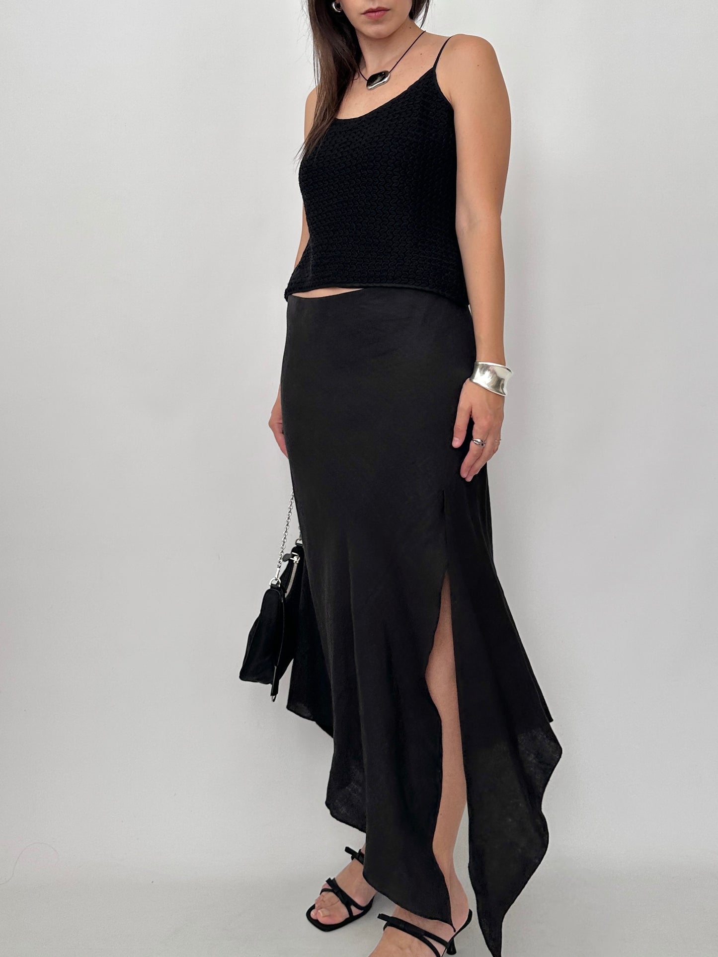 Armani Textured Knit Cami Top