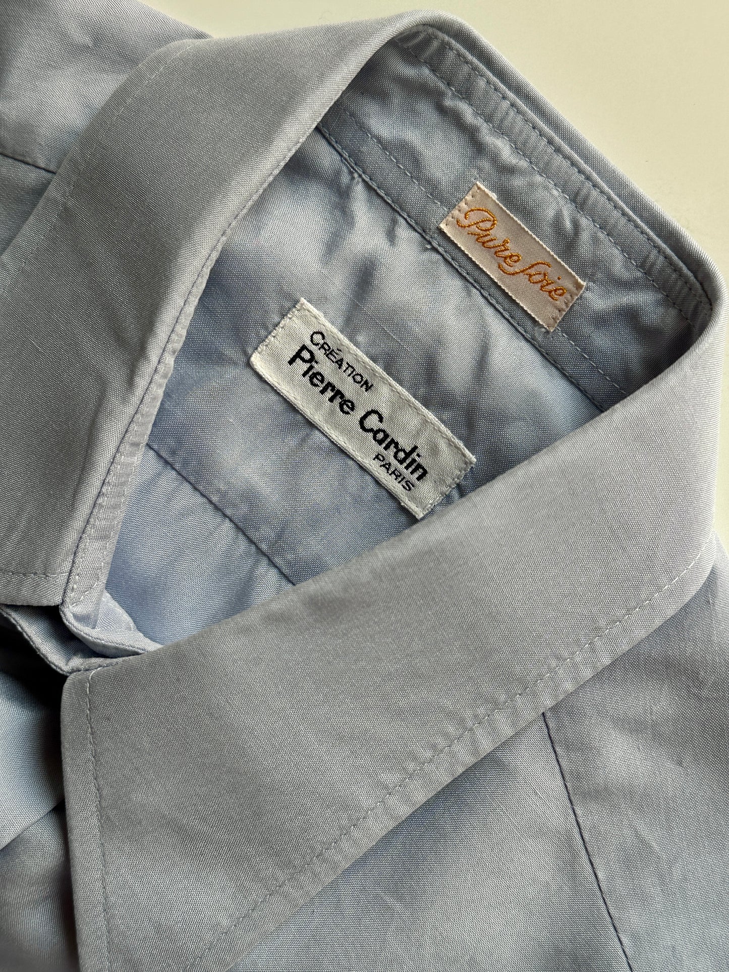 Pierre Cardin Silk Shirt with French Cuffs