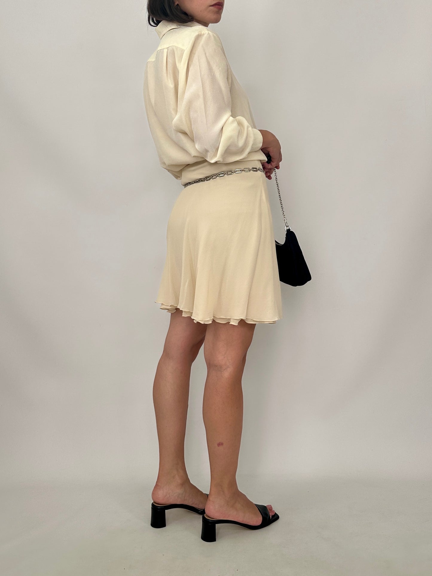 Textured Pure Silk Shirt