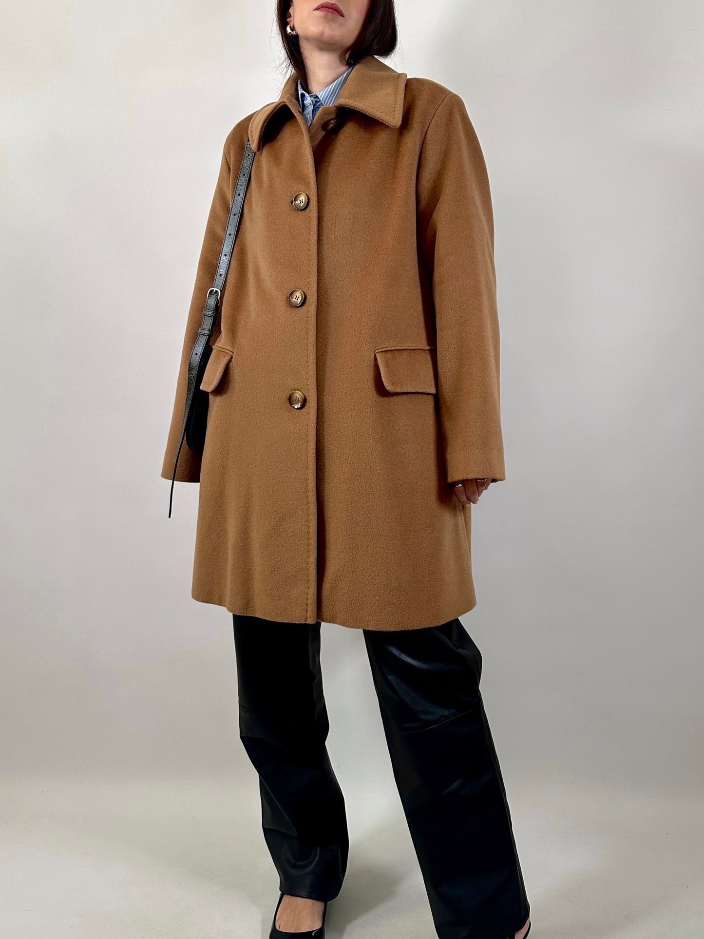 Mid-lenght Piacenza Wool Coat