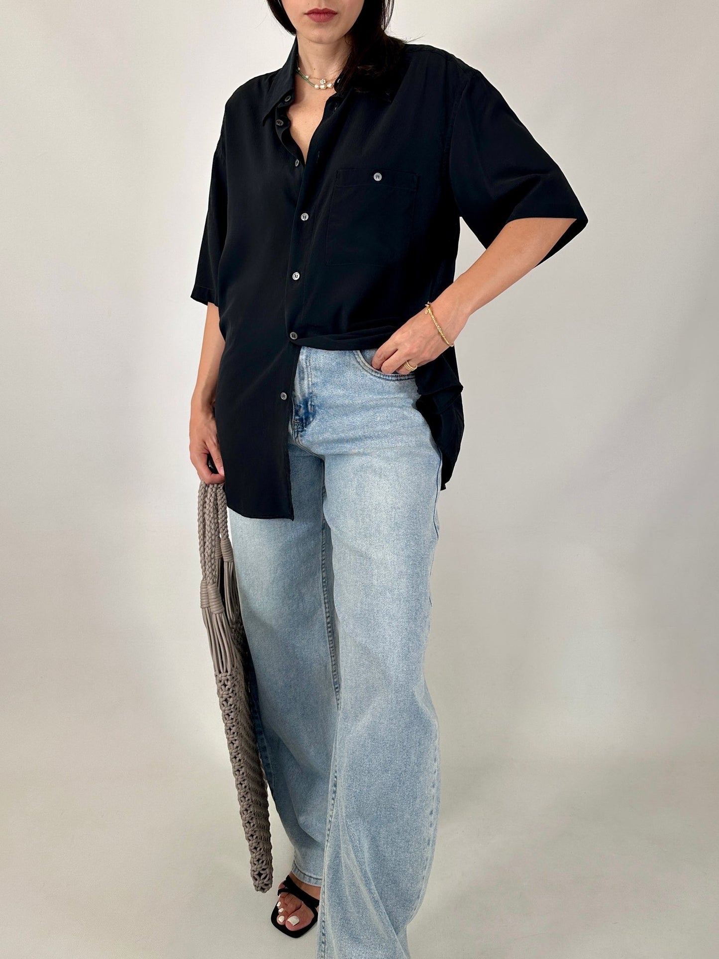 Pal Zileri essential silk shirt