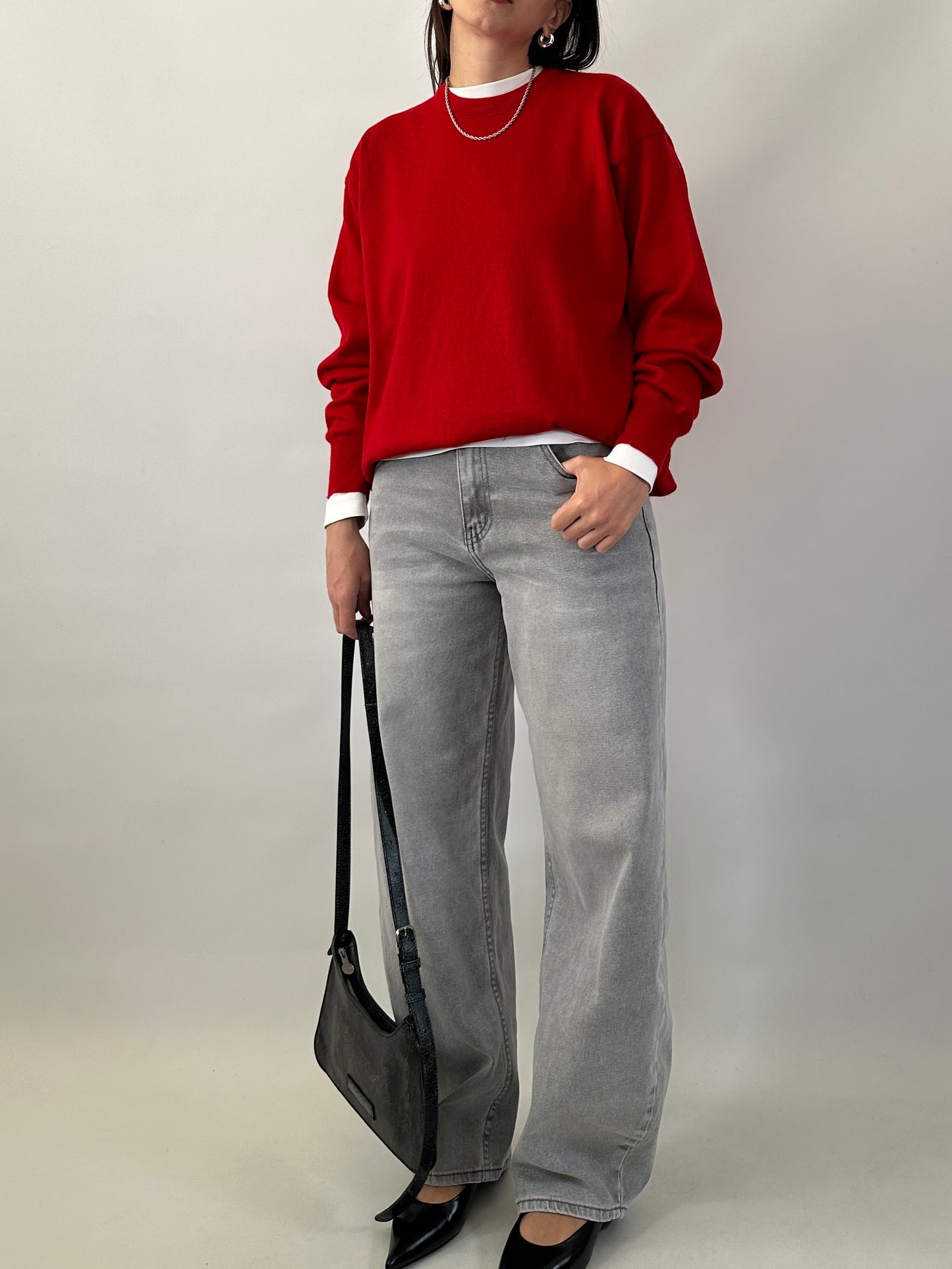 Essential red sweater