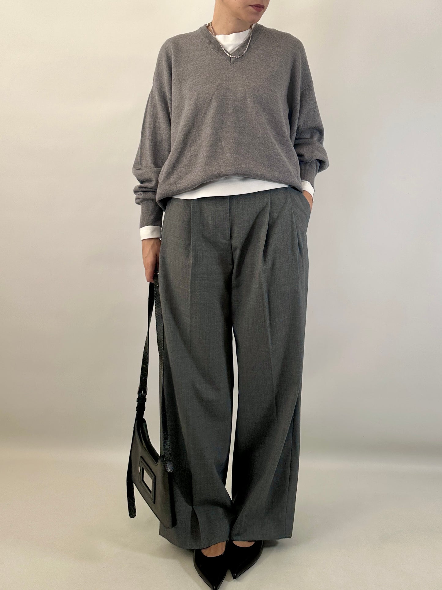 Essential pure wool sweater