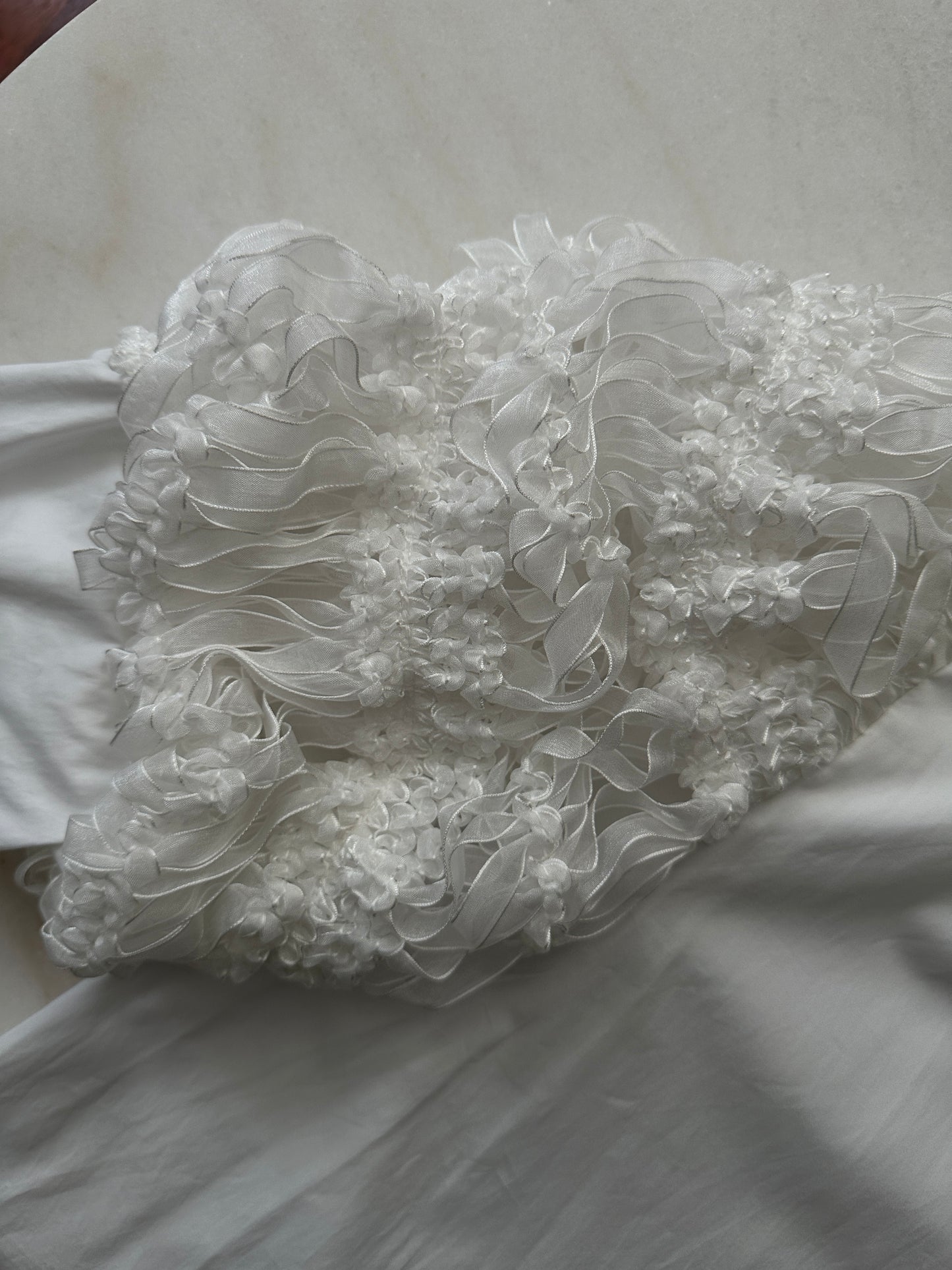 Weekend Max Mara shirt with organza puff shoulders