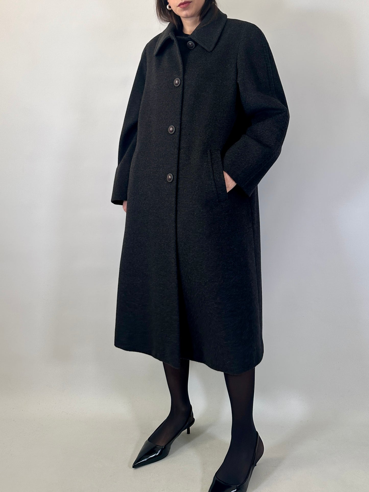 Vintage Wool & Cashmere Coat
