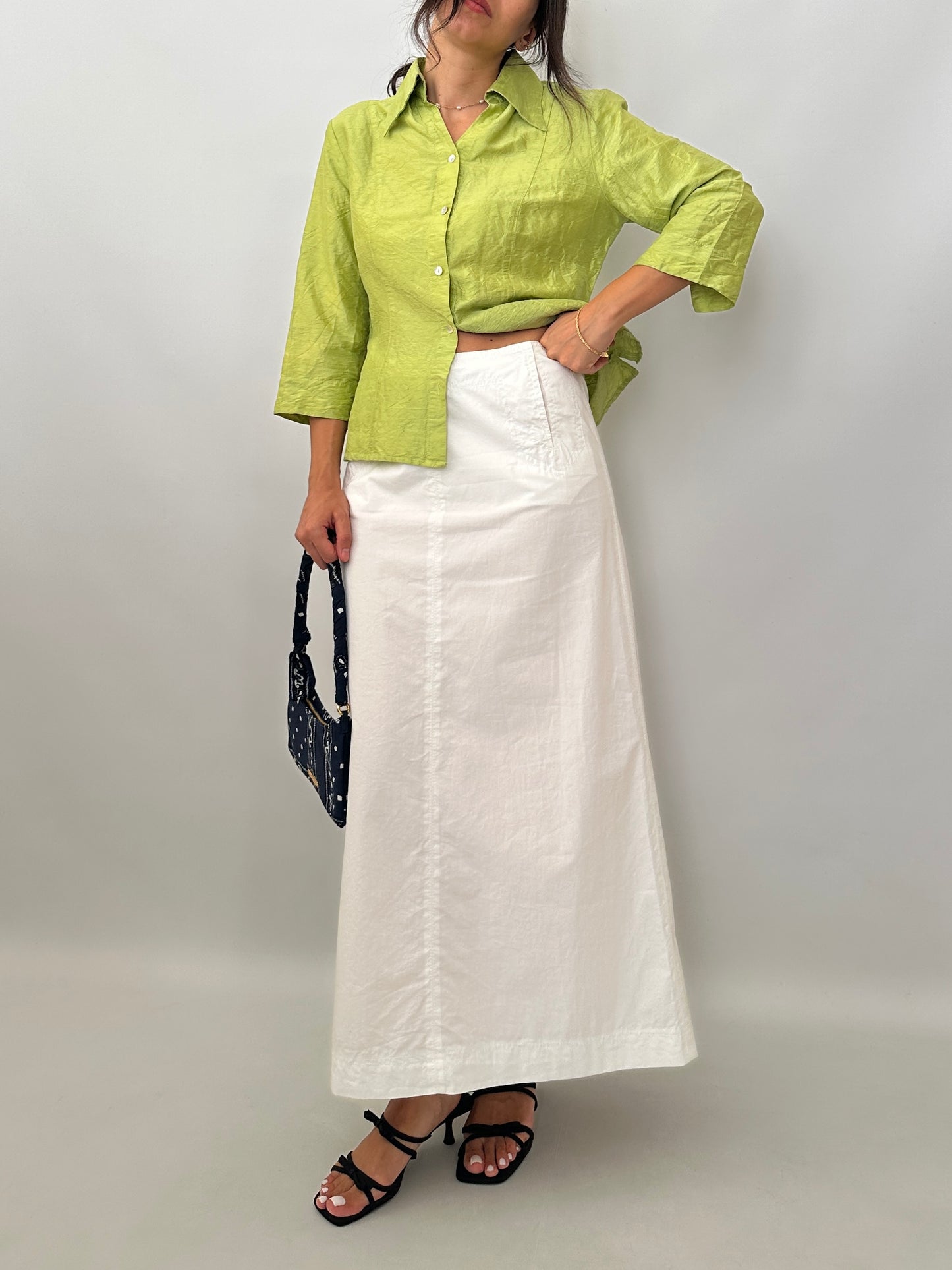 Philosophy Alberta Ferretti white skirt