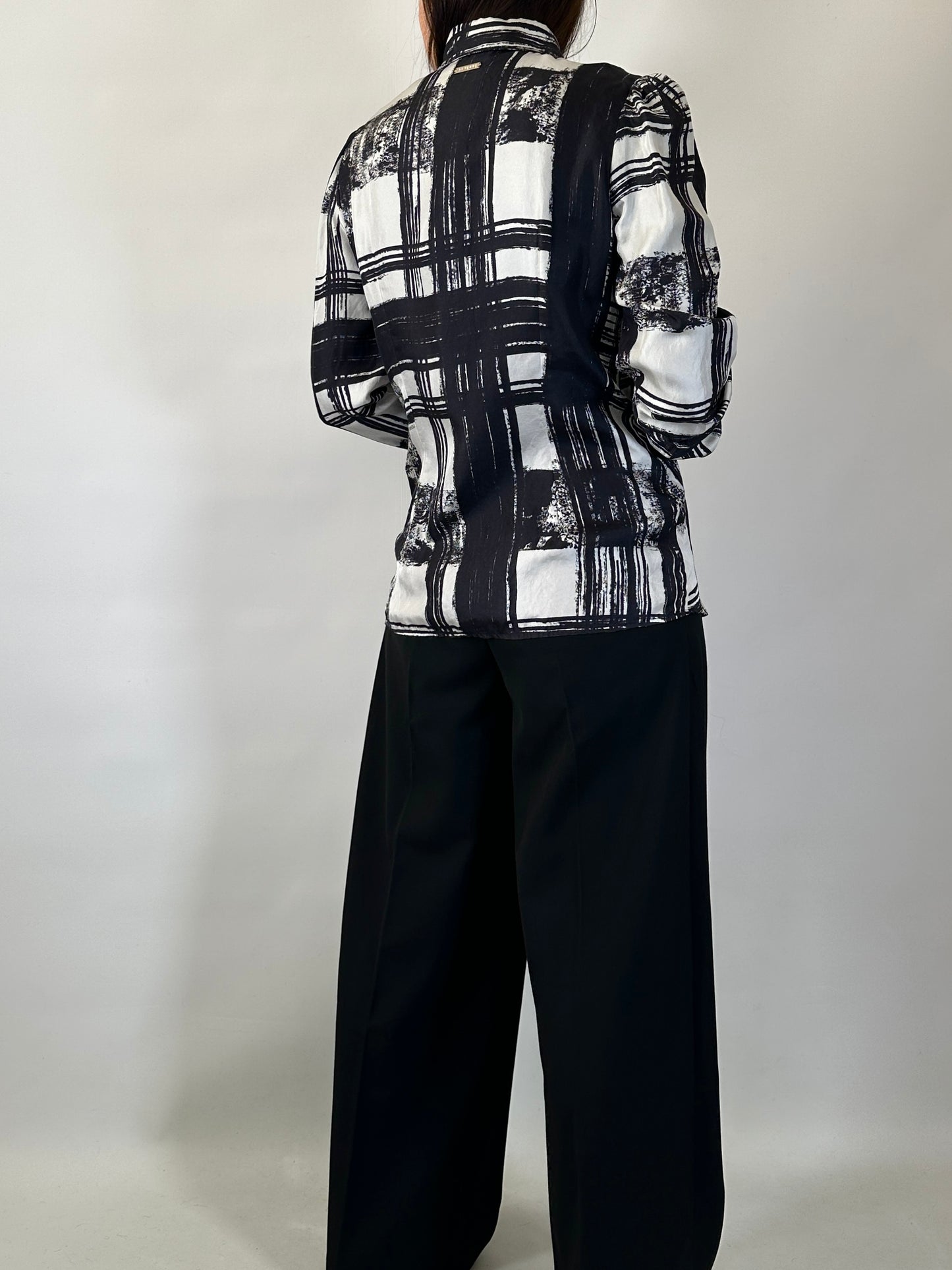 Ferré Vintage Silk Printed Shirt