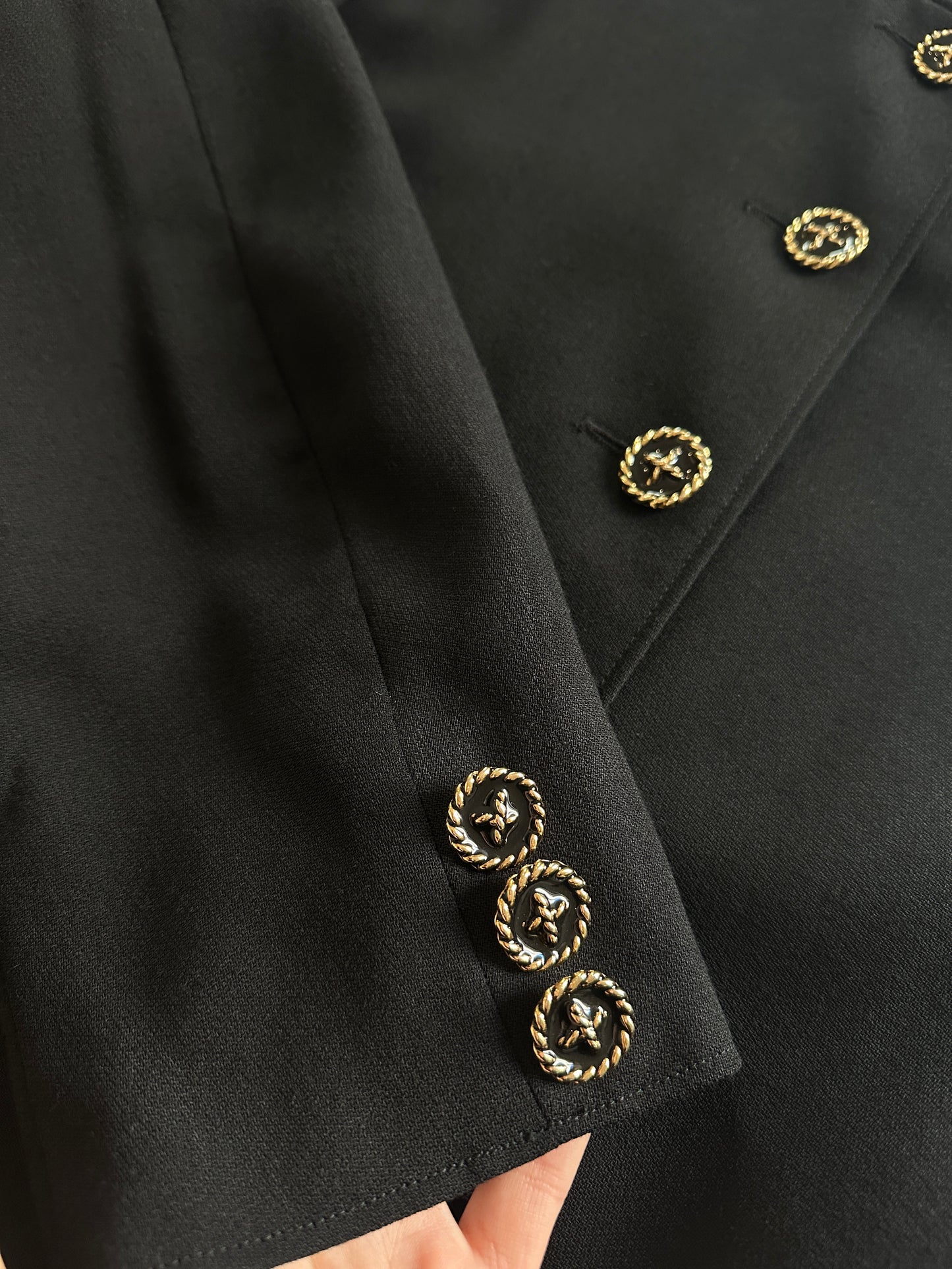 Marella Vintage Wool Jacket with Button Detail