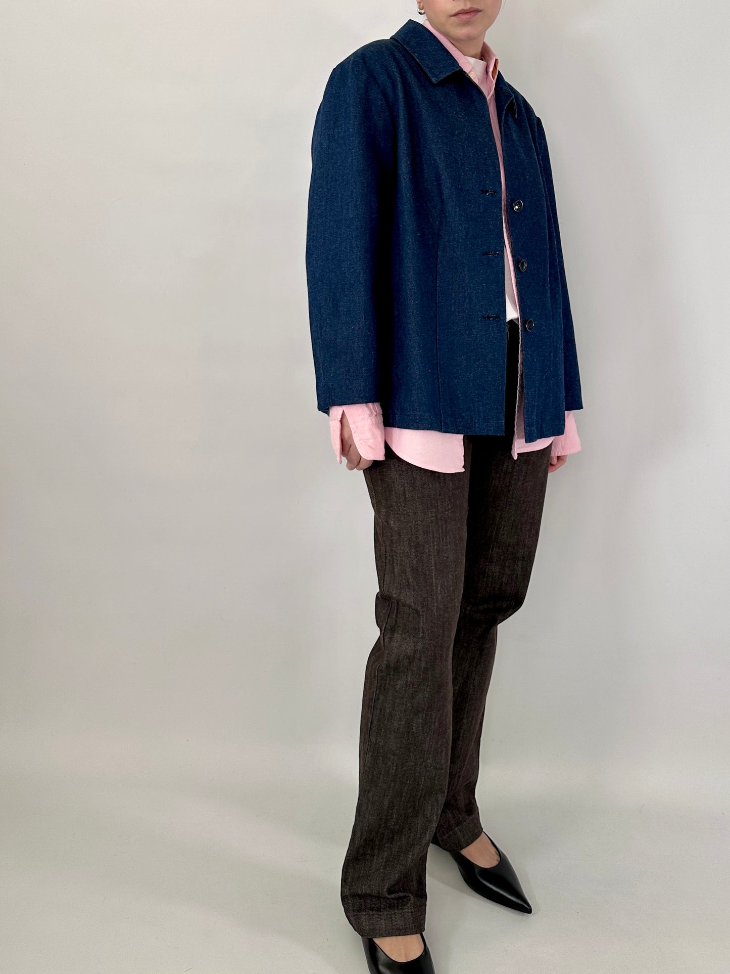 Tailored denim jacket