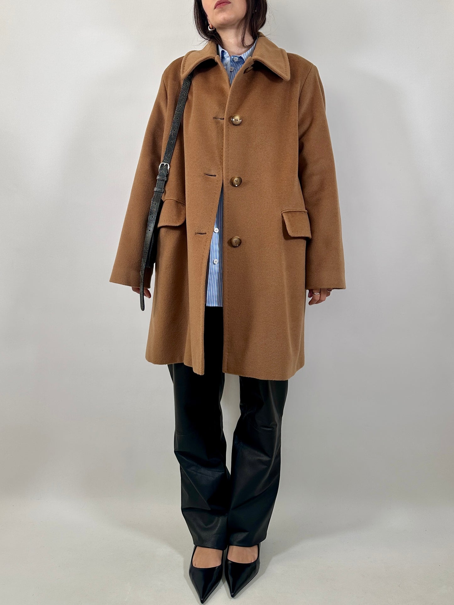 Mid-lenght Piacenza Wool Coat